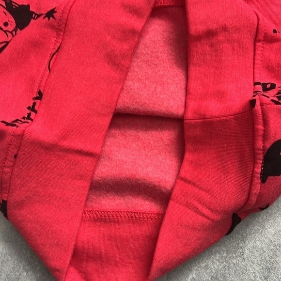 Red & black unisex kids crewneck sweatshirt Harry Potter wizards small - Picture 7 of 9